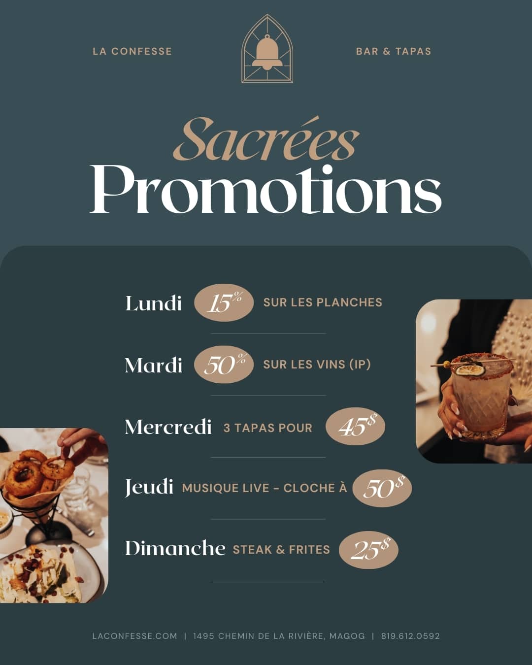 Les promos de La Confesse